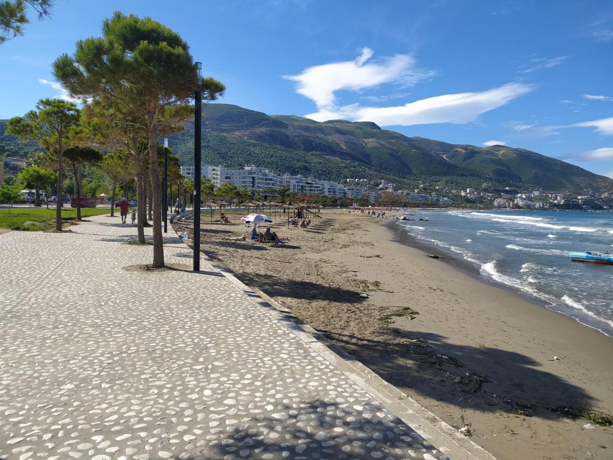 Lungomare Beach Apartments Vlorë Eksteriør billede